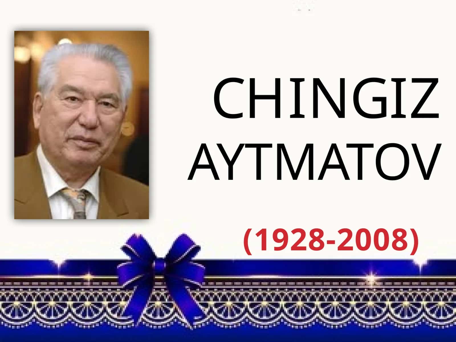 Chingiz Aytmatov 1