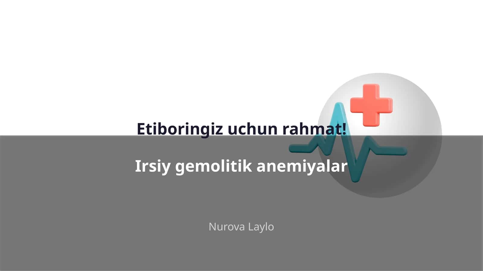 Irsiy gemolitik anemiyalar 1