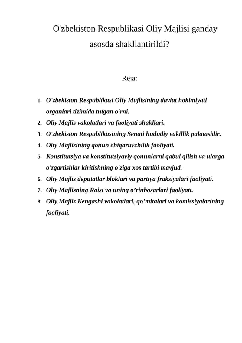 Oliy Majlis 1