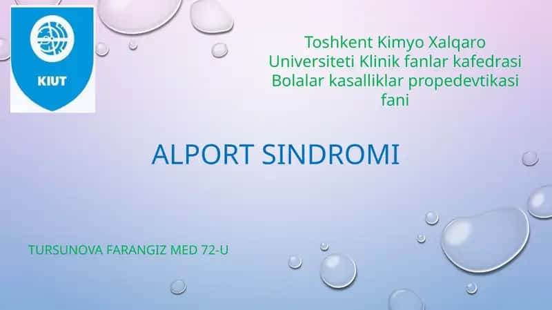 Alportsindromi 1