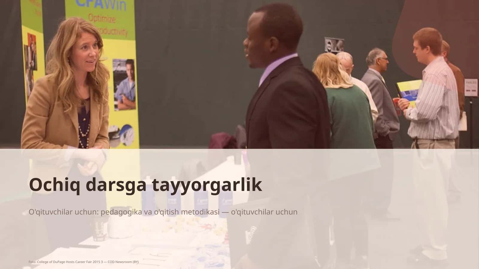 Ochiq darsga tayyorgarlik 1