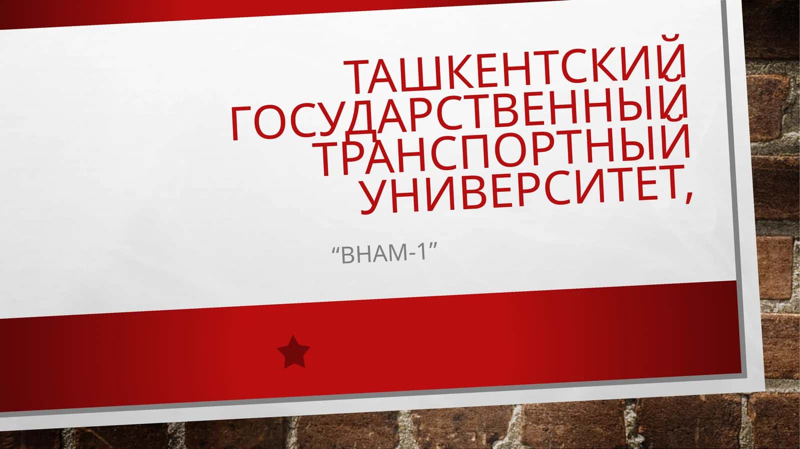 Моя выбранная профессия 1