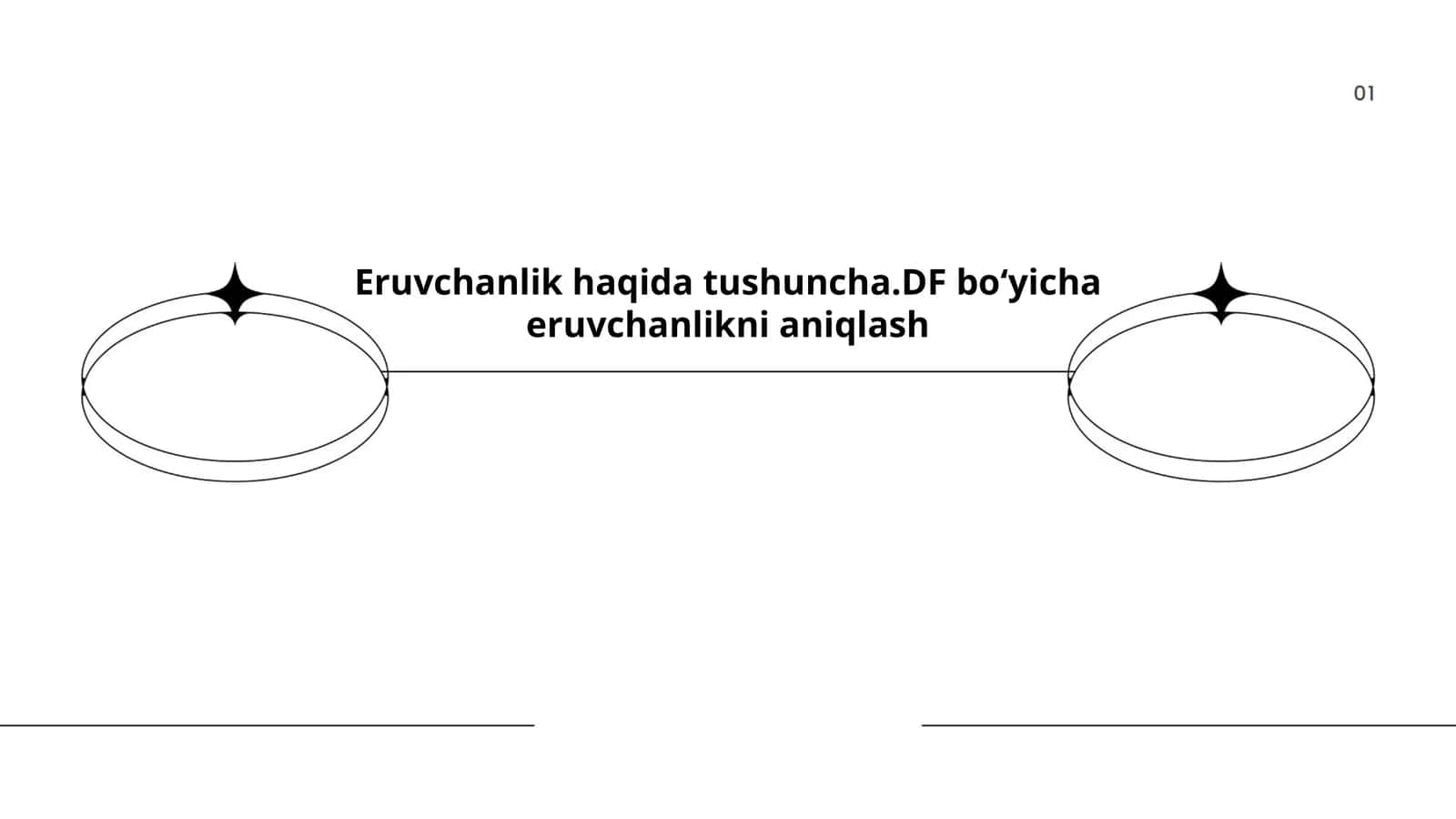 Eruvchanlik haqida tushuncha.DF boʻyicha eruvchanlikni aniqlash 1