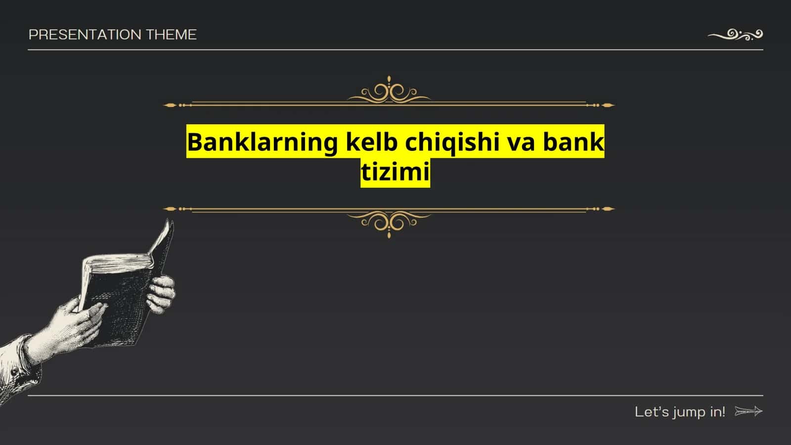 Banklarning kelb chiqishi va bank tizimi 1