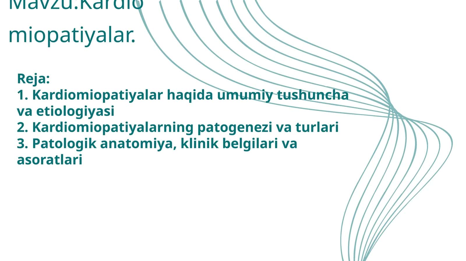 Kardiomiopatiyalar 1