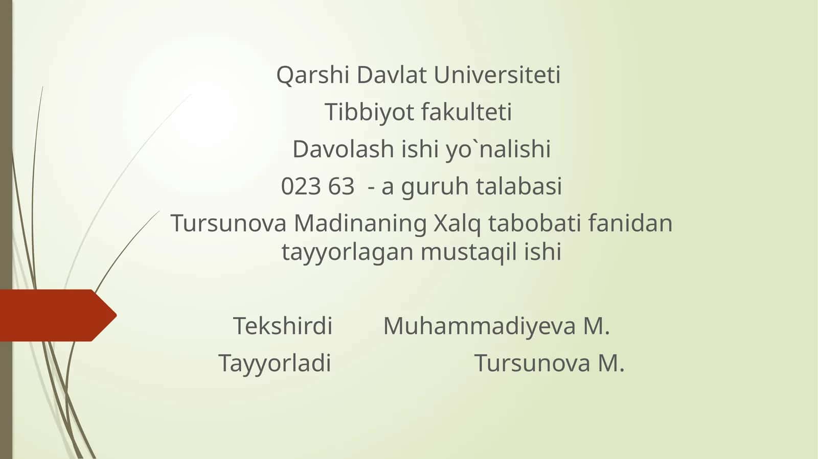 Asab tizimi kasalliklari 1
