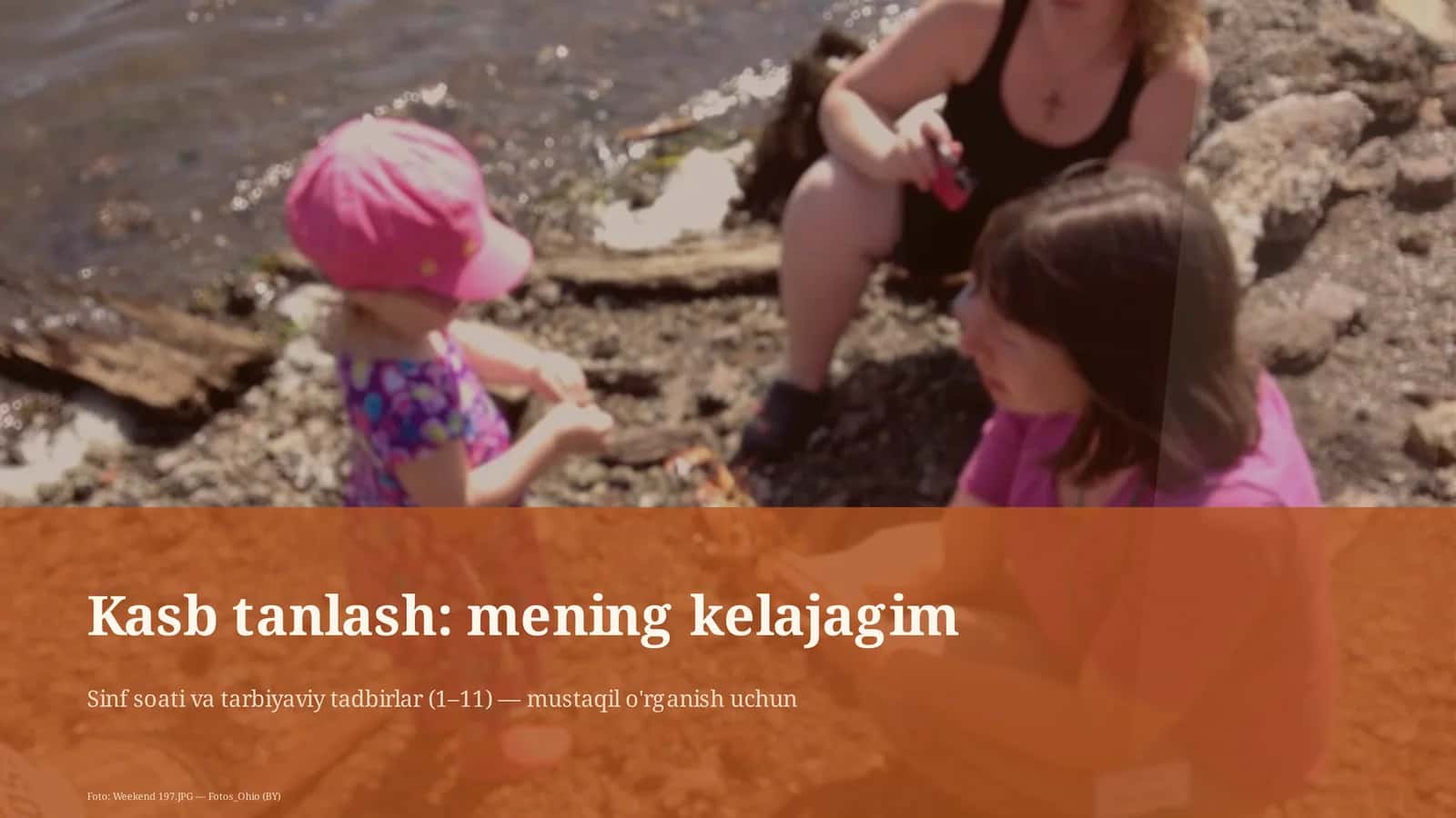 Kasb tanlash: mening kelajagim 1