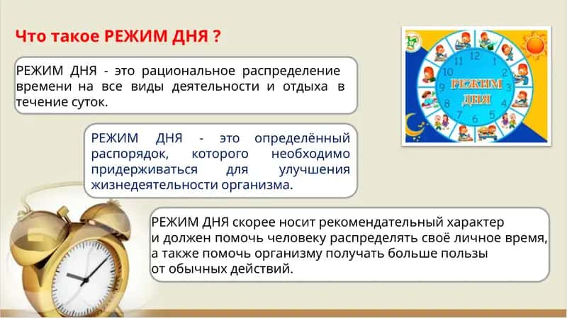 РЕЖИМ ДНЯ 1
