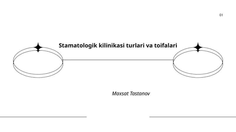 Stomatologik kilinikasi turlari va toifalari 1