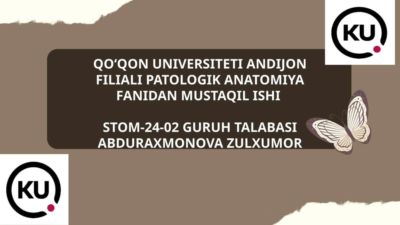 Yuz va boʻyin terisi oʻsma oldi jarayonlari 1