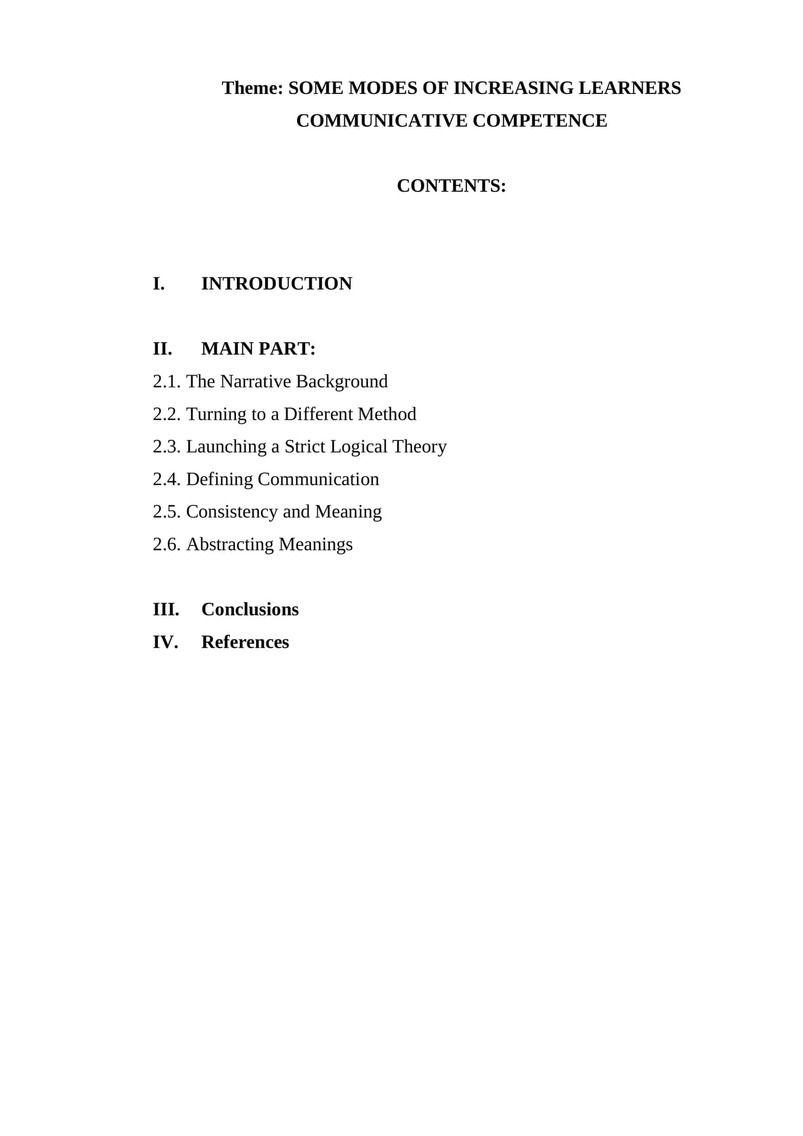 Some modes of increasing learners communicative competence 1
