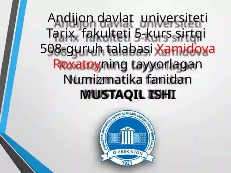 Antik davrtangalari 1