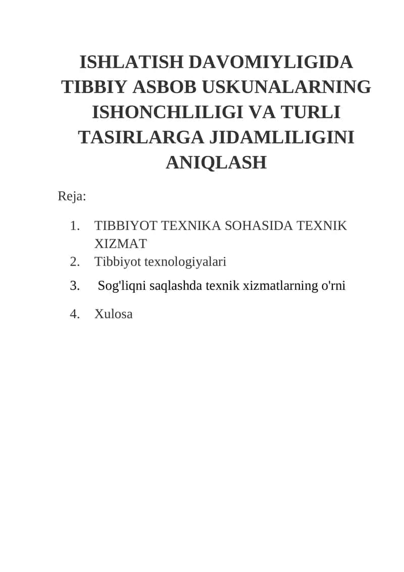 Sog'liqni saqlashda axborot texnologiyalari 1