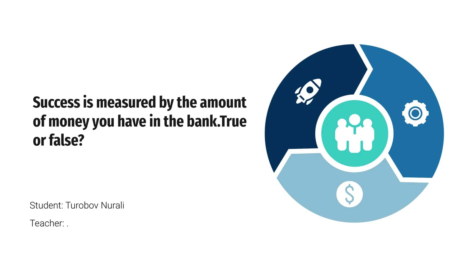 Rethinking Success: Is It All About Money? 1