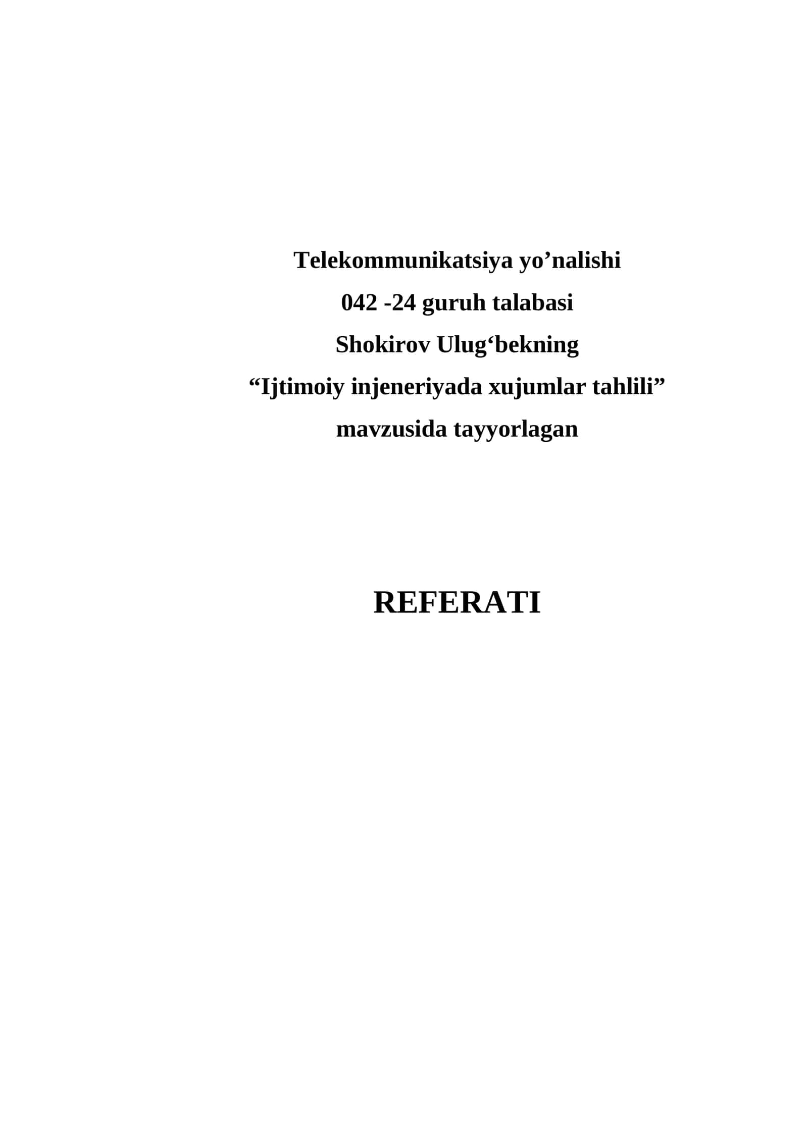 Ijtimoiy injeneriyada xujumlar tahlili 1
