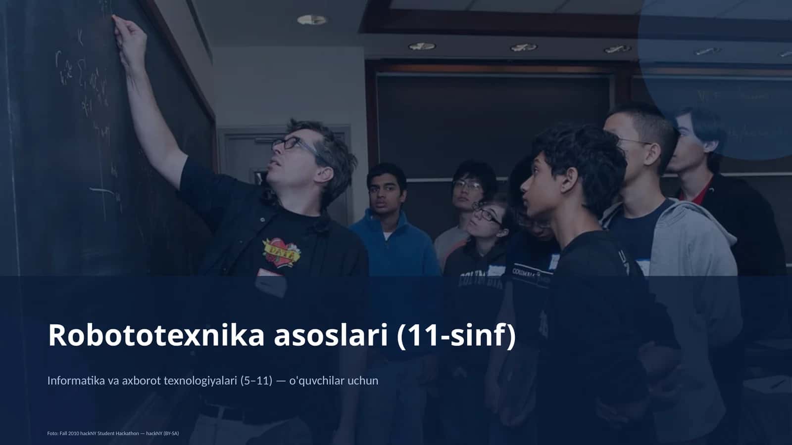 Robototexnika asoslari (11-sinf) 1