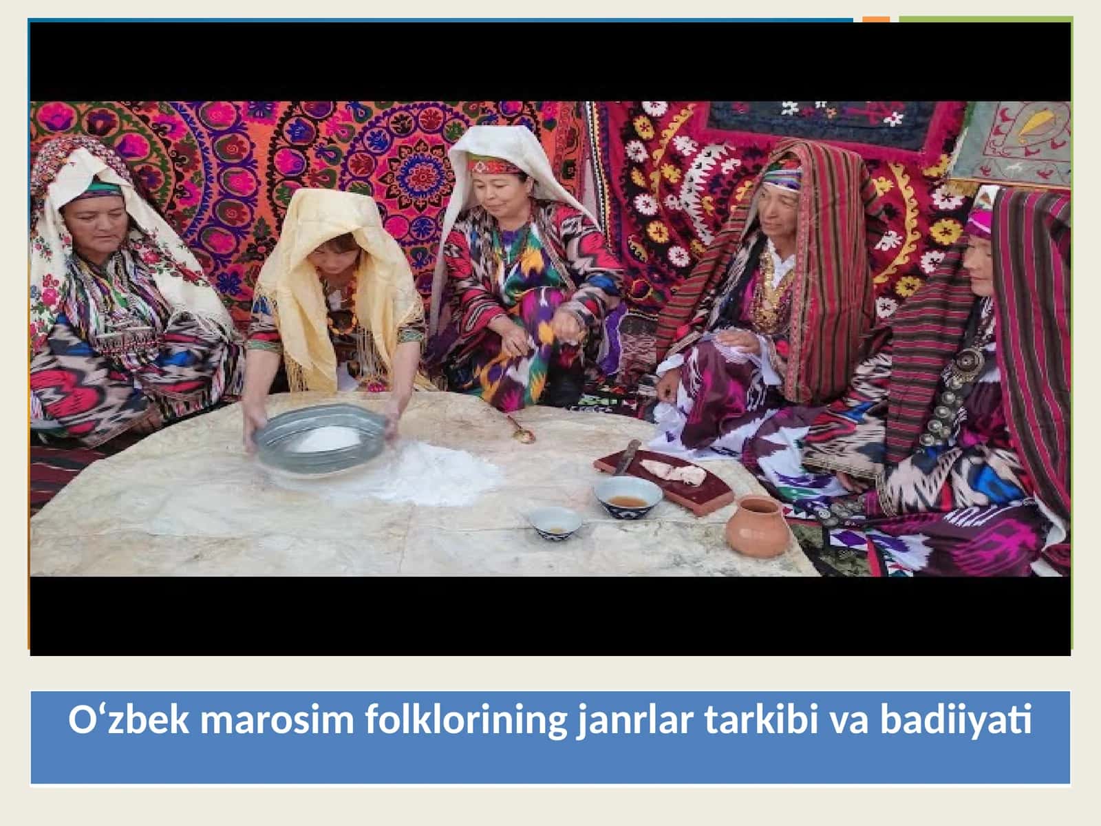 O‘zbek marosim folklori 1