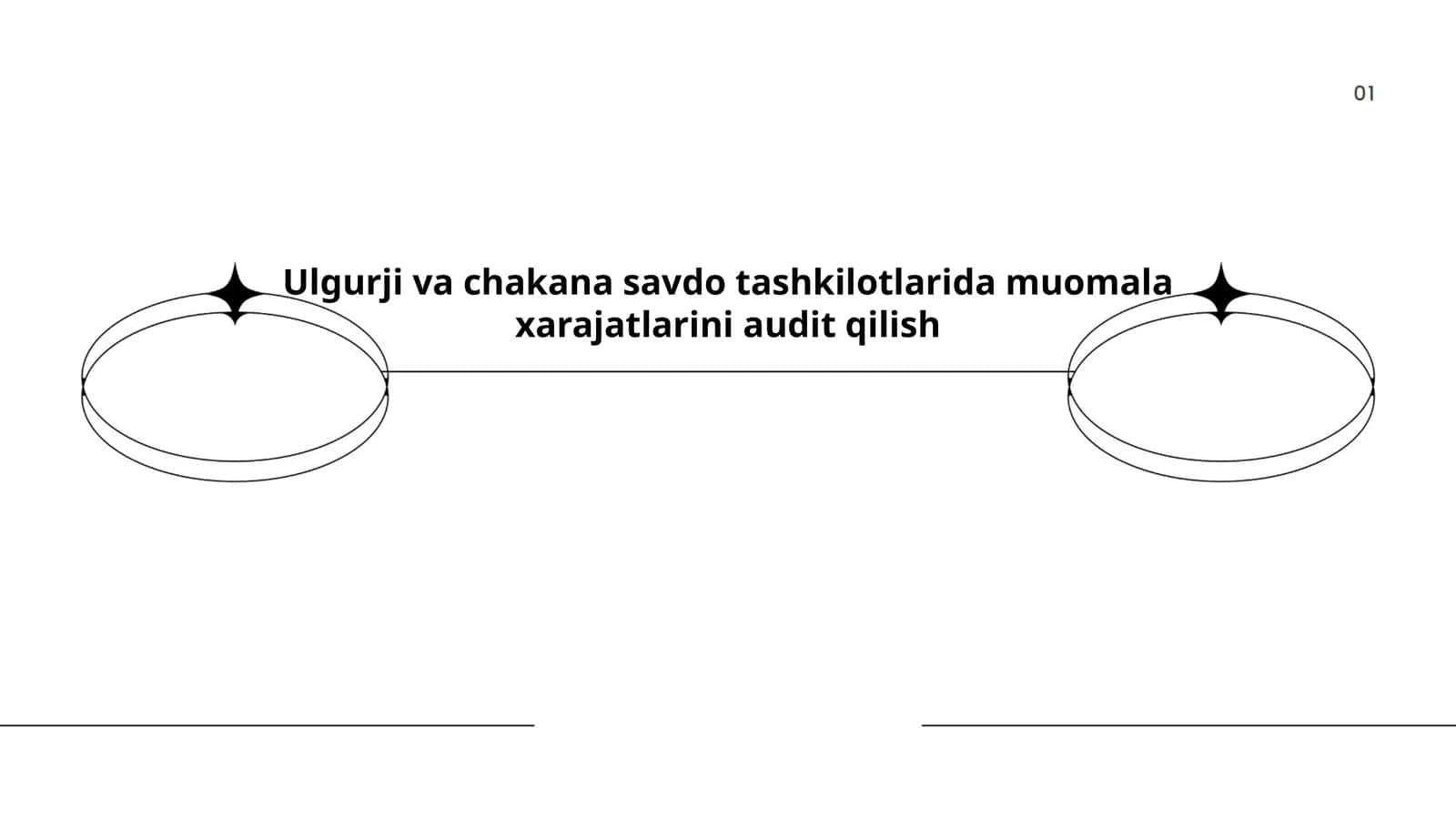 Ulgurji va chakana savdo tashkilotlarida muomala xarajatlarini audit qilish 1
