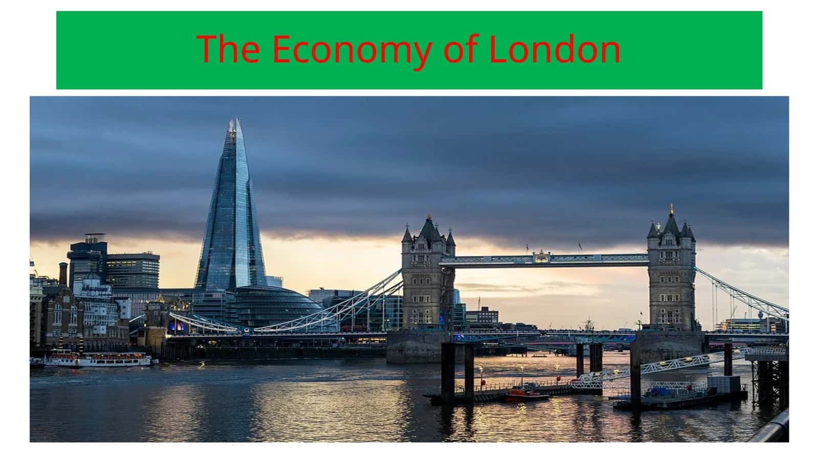 The Economy of London 1