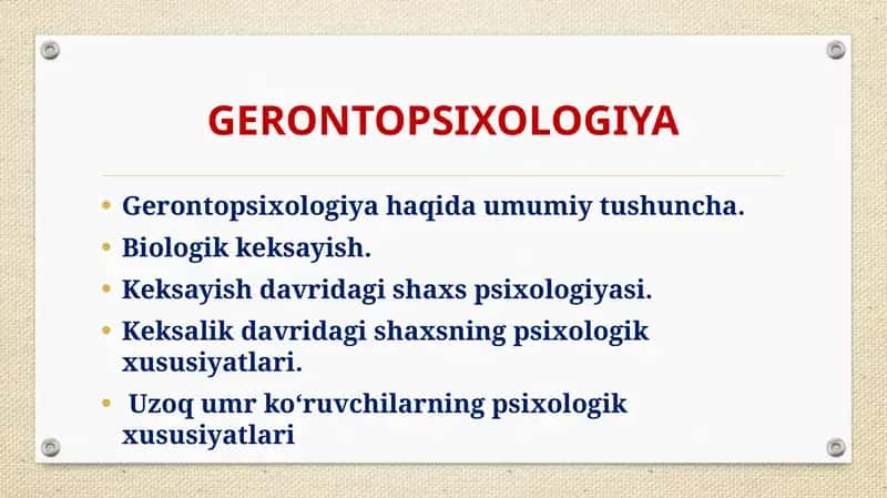 GERONTOPSIXOLOGIYA 1