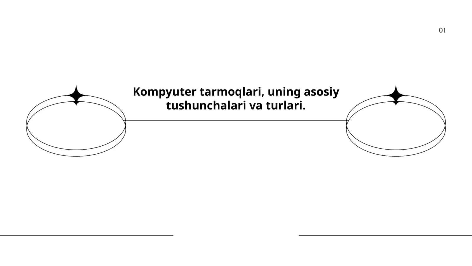 Kompyuter tarmoqlari, uning asosiy tushunchalari va turlari 1