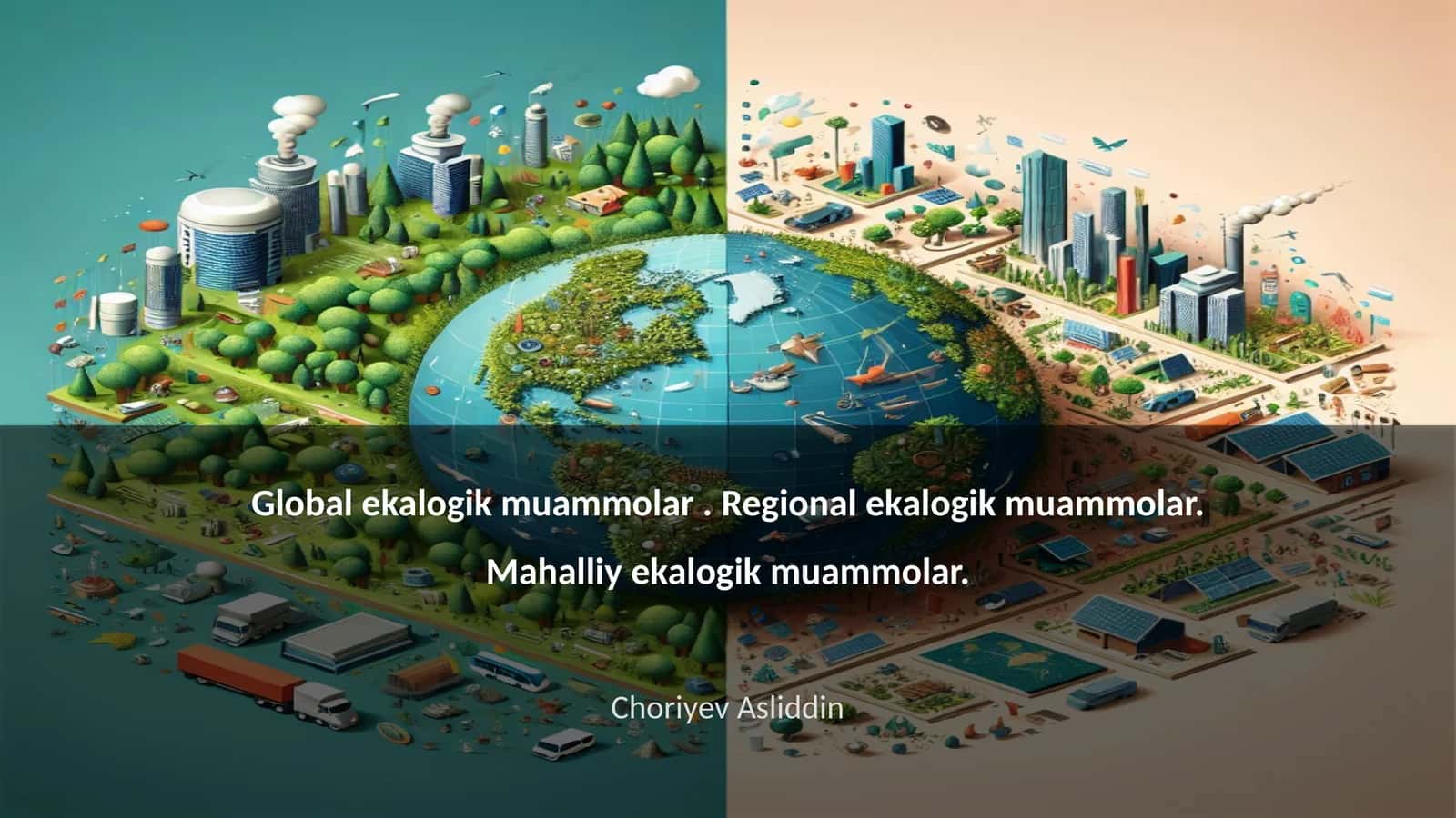 Global ekalogik muammolar 1