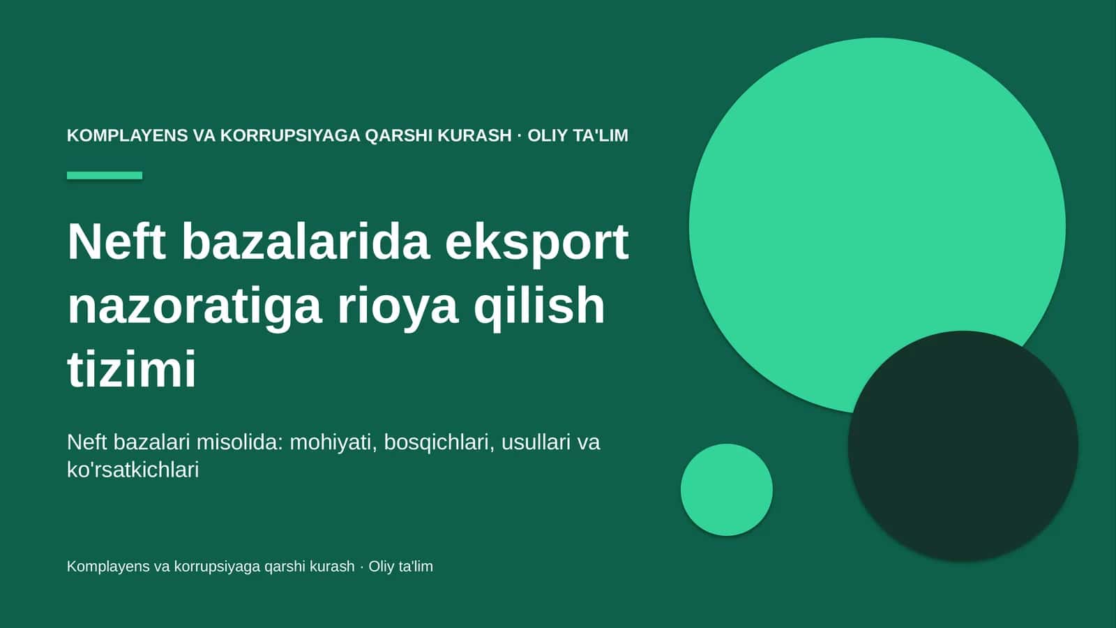 neft bazalarida eksport nazoratiga rioya qilish tizimi 4599 1