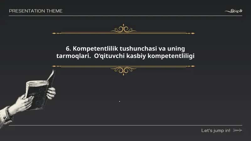 Kompetentlilik tushunchasi va uning tarmoqlari 1