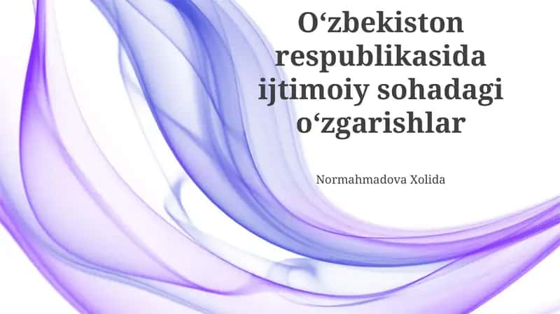 Sogʻliqni saqlash sohasidagi yutuqlar 1