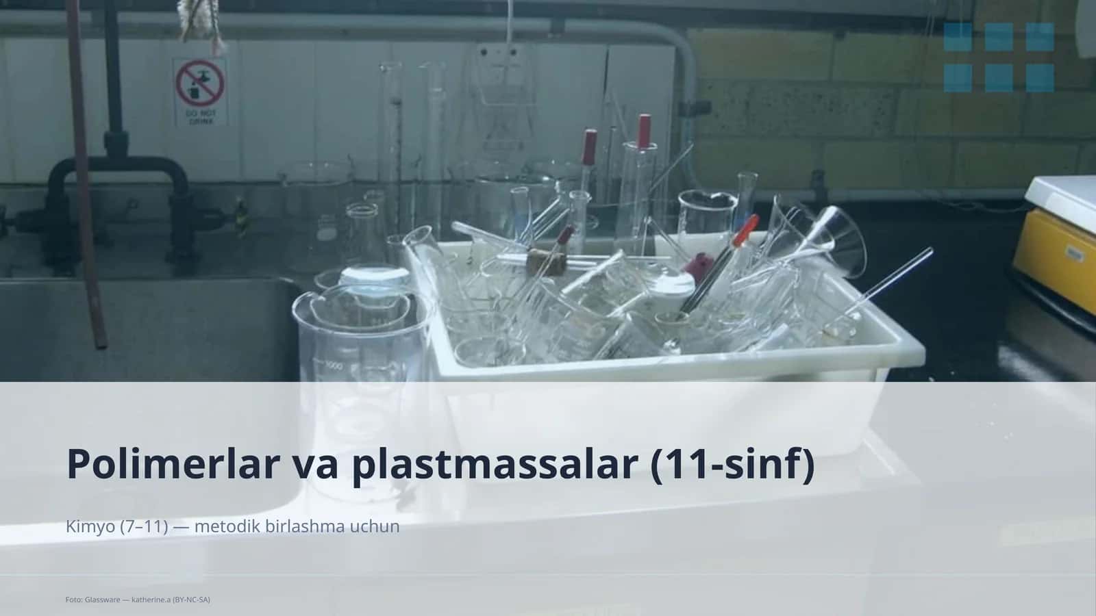 Polimerlar va plastmassalar (11-sinf) 1