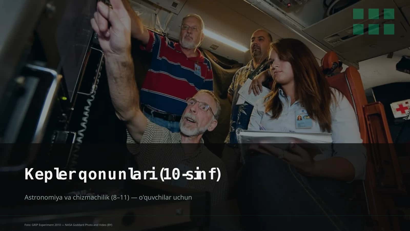Kepler qonunlari (10-sinf) 1