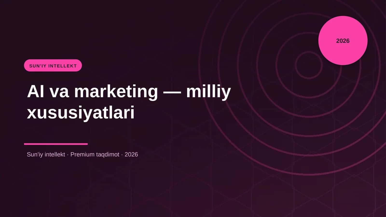 AI va marketing — milliy xususiyatlari 1