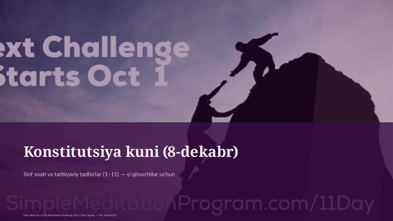 Konstitutsiya kuni (8-dekabr) 1