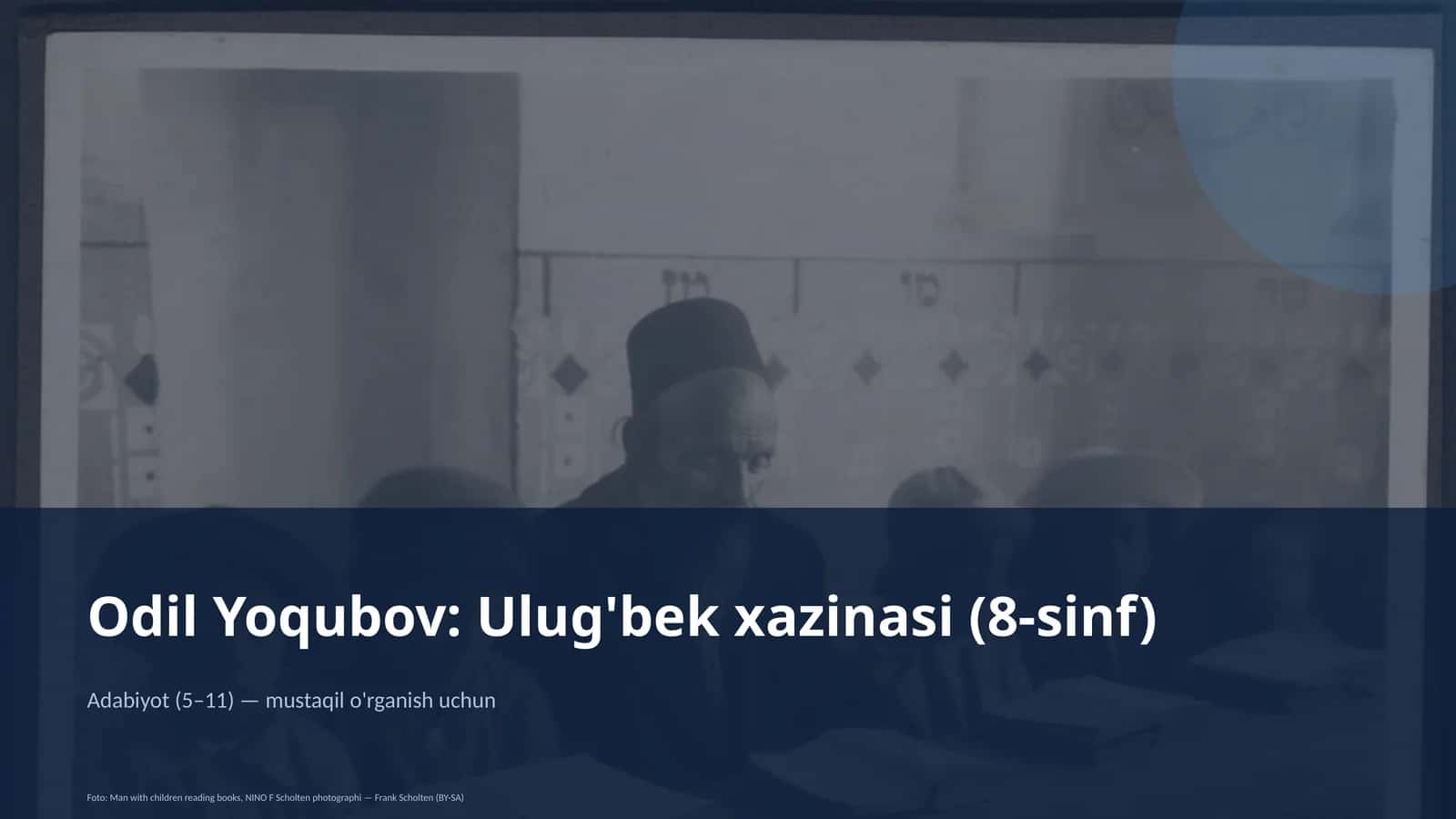 Ulug'bek xazinasi (8-sinf) 1