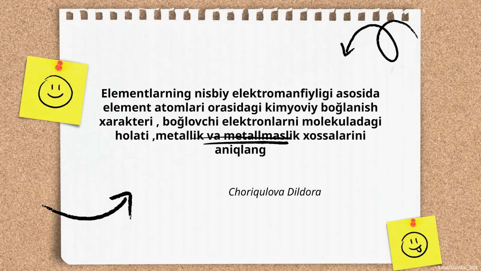 Elementlarning nisbiy elektromanfiyligi 1
