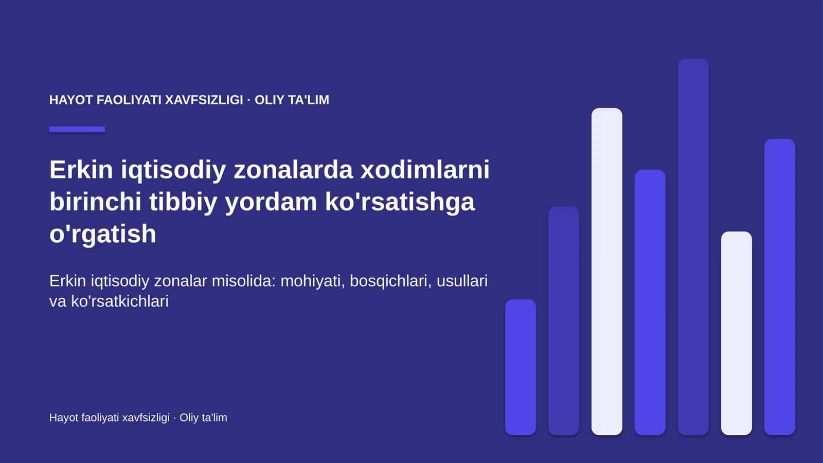 erkin iqtisodiy zonalarda xodimlarni birinchi tibbiy yordam ko'rsatishga o'rgatish 6091 1
