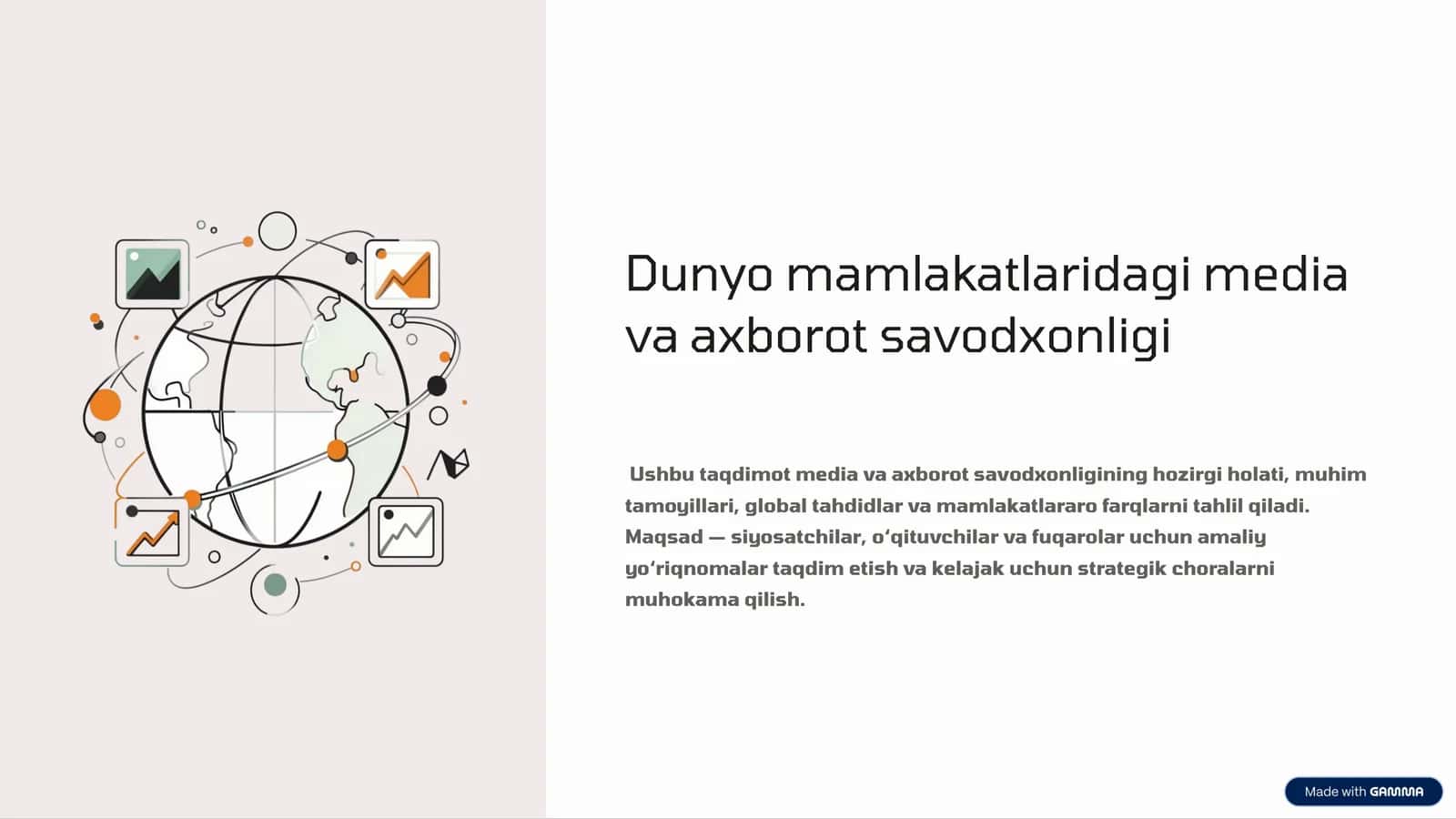 Dunyo mamlakatlaridagi media va axborot savodxonligi 1
