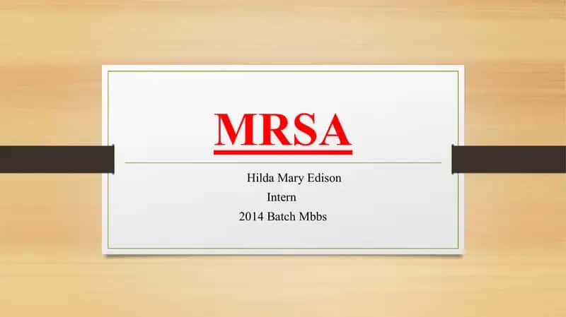 MRSA 1