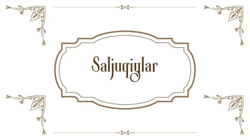 Saljuqiylar davlati 1