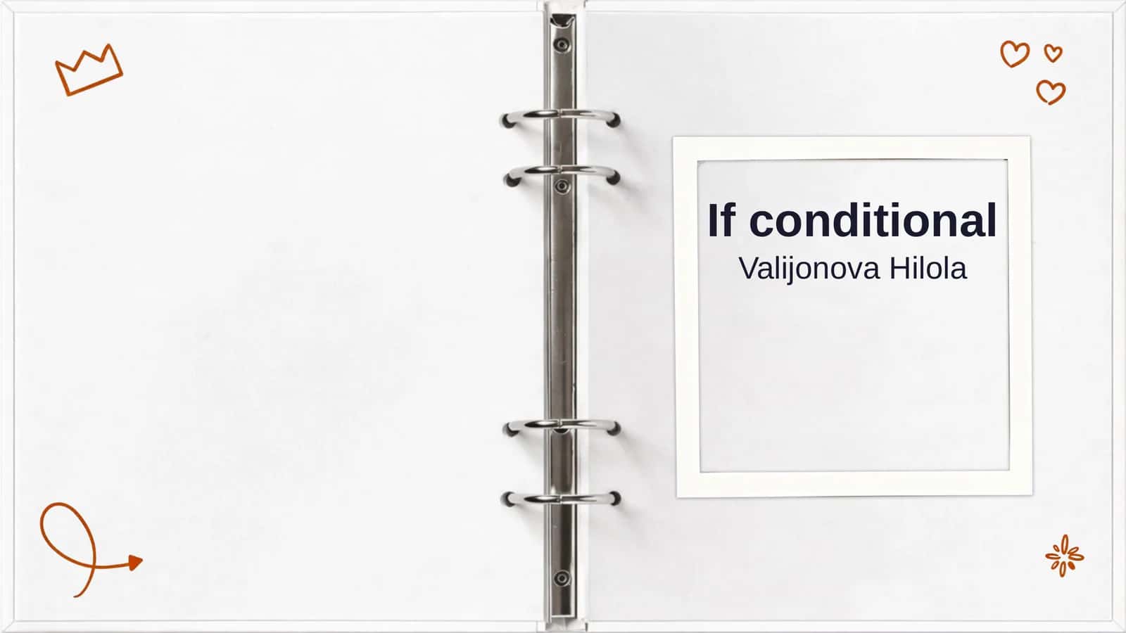 If Conditional 1