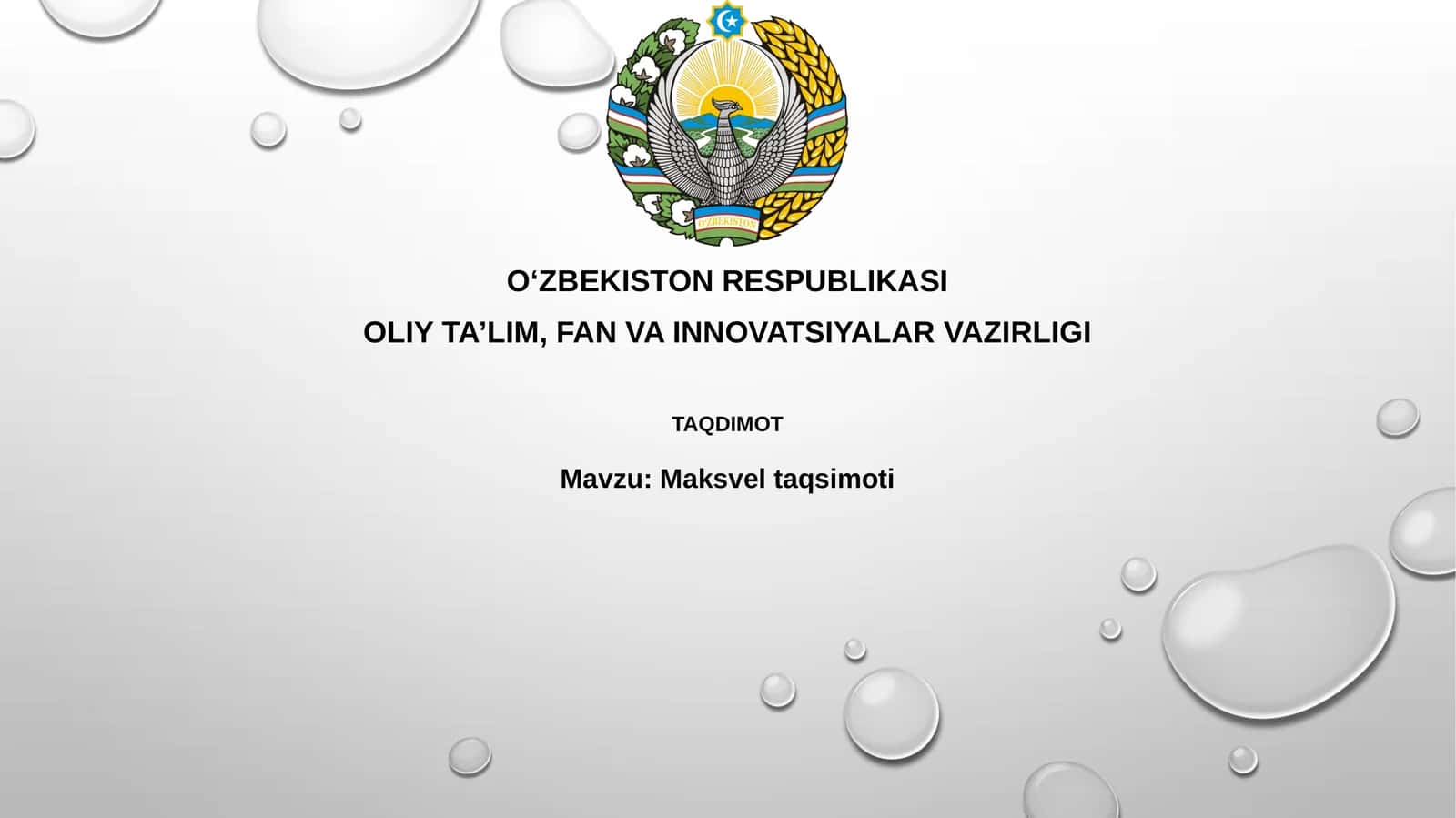 Maksveltaqsimoti 1