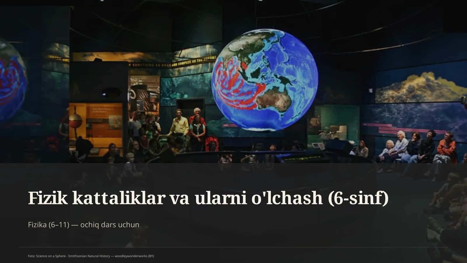 Fizik kattaliklar va ularni o'lchash (6-sinf) 1