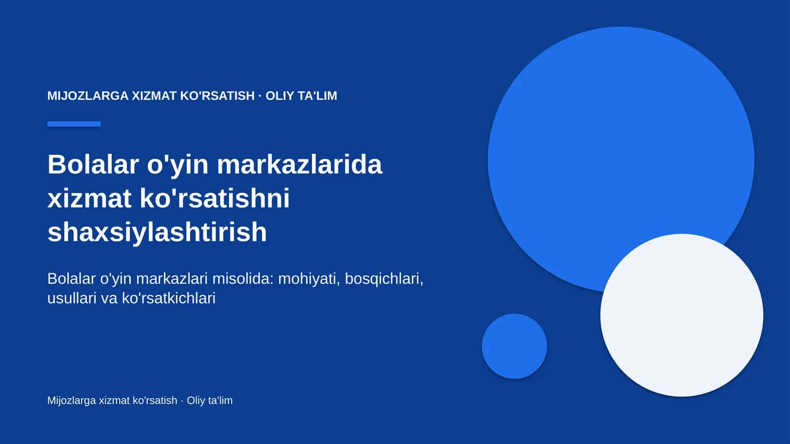 bolalar o'yin markazlarida xizmat ko'rsatishni shaxsiylashtirish 4447 1