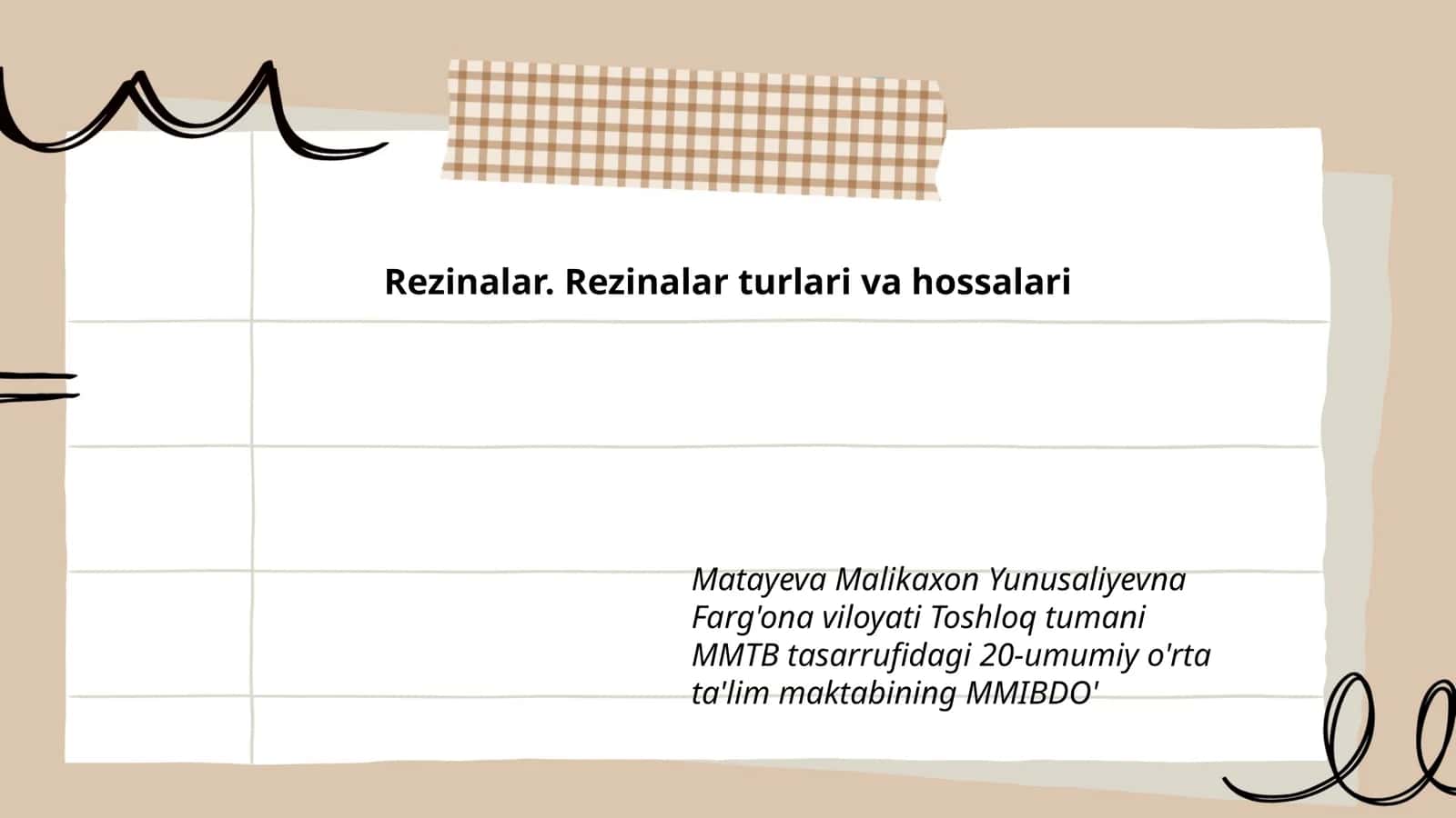 Rezinalar 1