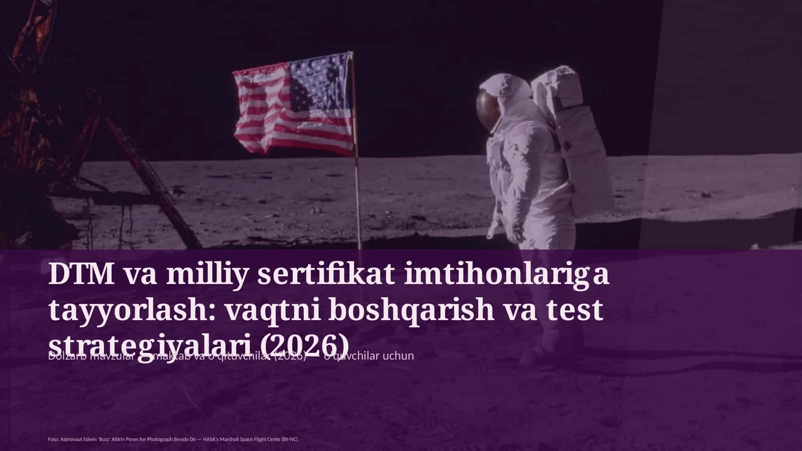 Dolzarb mavzular — maktab va o'qituvchilar (2026) — o'quvchilar uchun 1