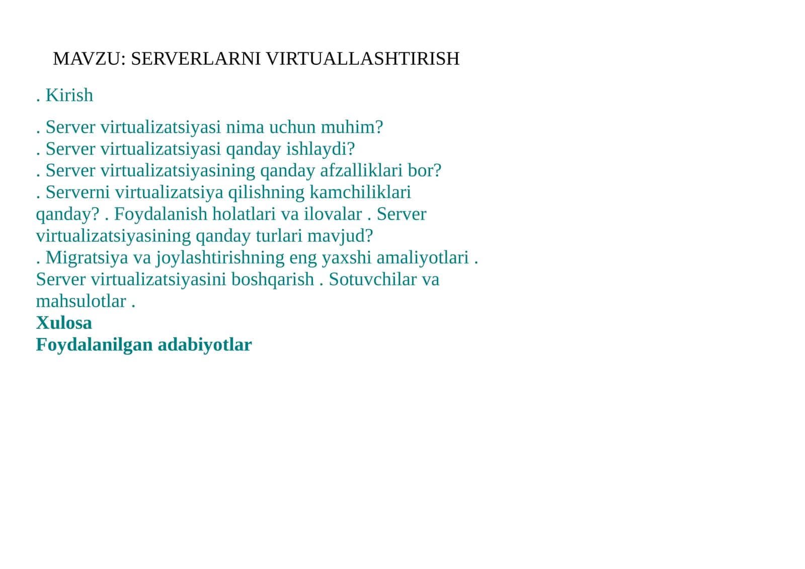 SERVERLARNI VIRTUALLASHTIRISH 1