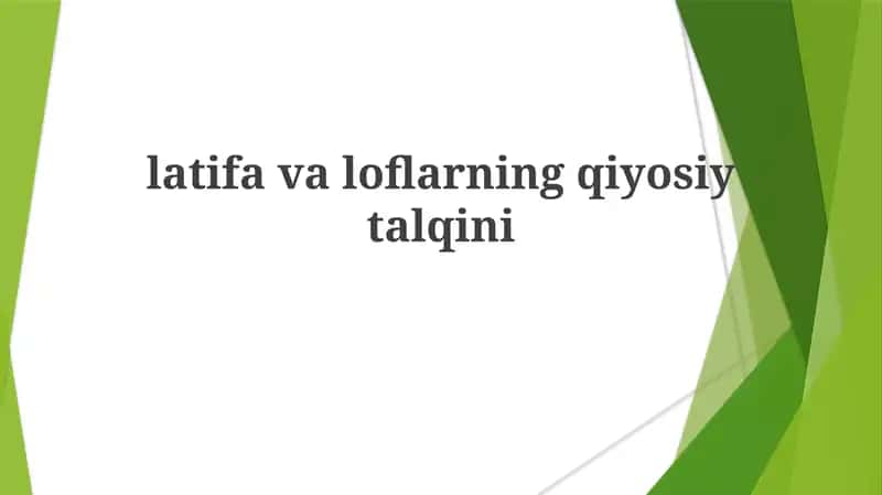 latifavaloflarningqiyosiytalqini 1