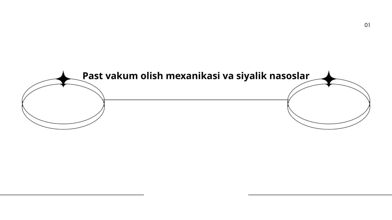 Past vakum olish mexanikasi va siyalik nasoslar 1