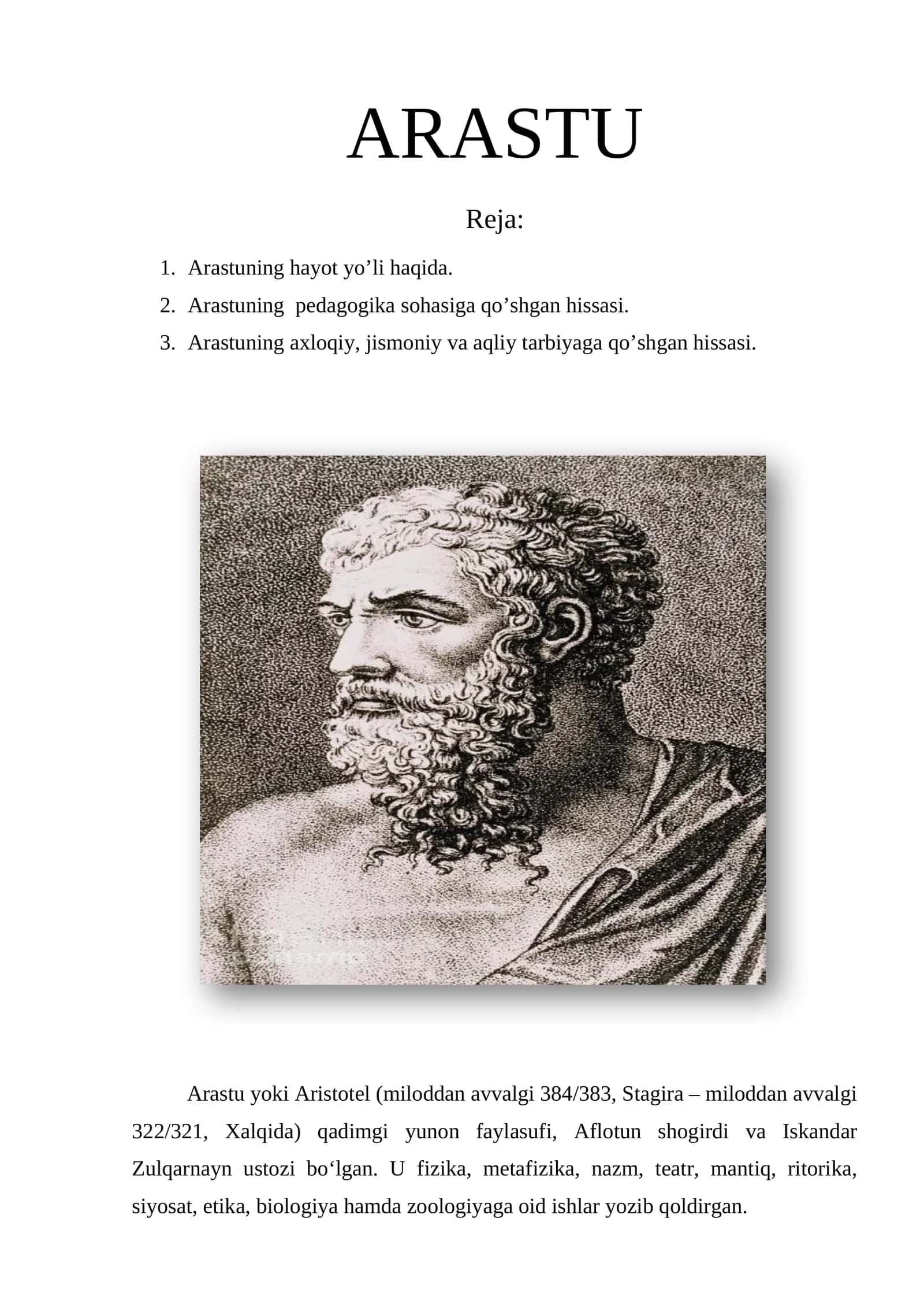 Arastu 1