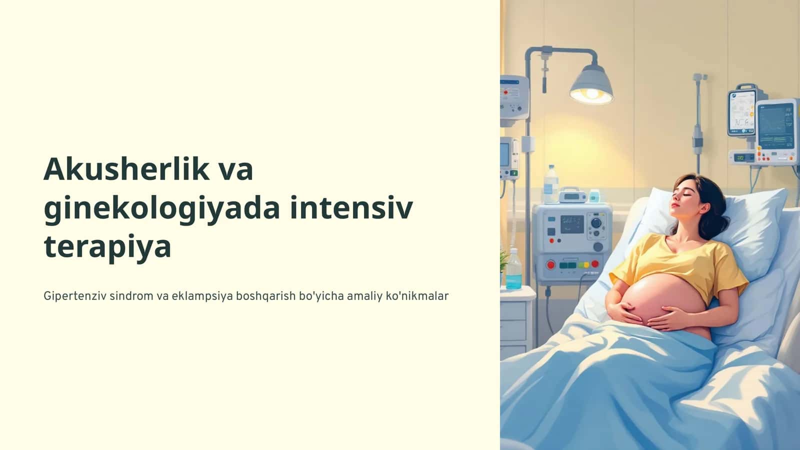 Akusherlik va ginekologiyada intensiv terapiya 1